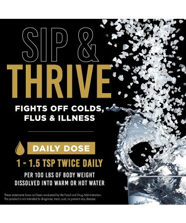 Gold Standard Organic Sulfur Crystals 1lb - 99.9% Pure MSM - 3rd Party Tested - 1 Pound Pack - Buy Online on GoSupps.com