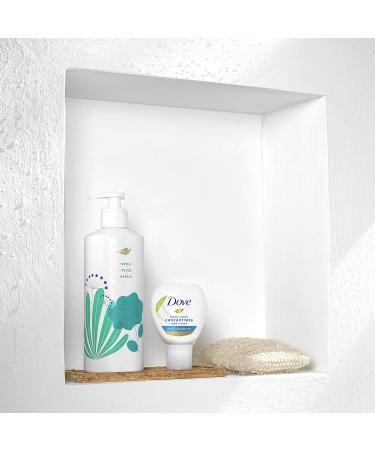 Dove Concentrate Refill & Reusable Bottle - Daily Moisture Starter Kit for Soft Skin (4 Fl oz Makes 16 Fl oz) | Eco-Friendly Body Care - Buy Online on GoSupps.com