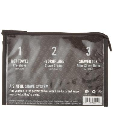 Buy Billy Jealousy Shave3some Travel-Size Trio Shaving Kit for Men - Pre-Shave Shave Cream & After-Shave - Citrus Scent - International Shipping Available - Buy Online on GoSupps.com