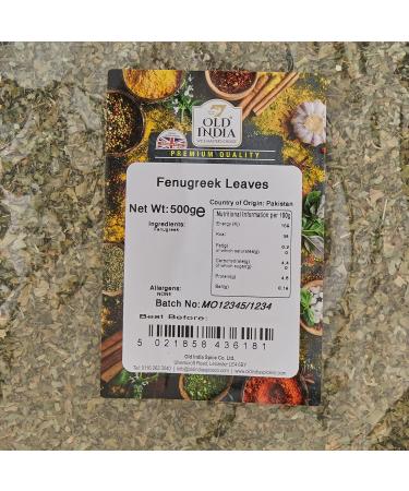 Old India Fenugreek Leaves 500g - Premium Quality, Pack of 1 - Buy Online on GoSupps.com