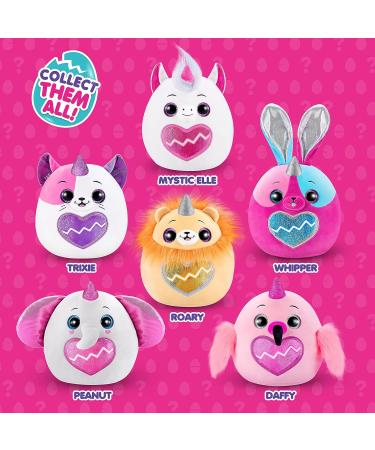 Rainbocorns Eggzania Surprise Mania Whipper the Bunny - 28 cm Collectible Plush with Over 20 Surprises - Rings, Bracelets, Stickers & Wearable Accessories Included - Buy Online on GoSupps.com
