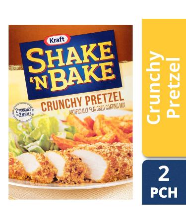 Shake 'N Bake Pretzel Seasoned Coating Mix - 2 Packets - Buy Online on GoSupps.com