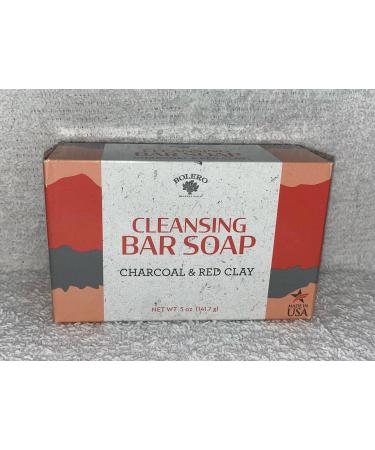 Cleansing Bar Soap Charcoal & Red Clay