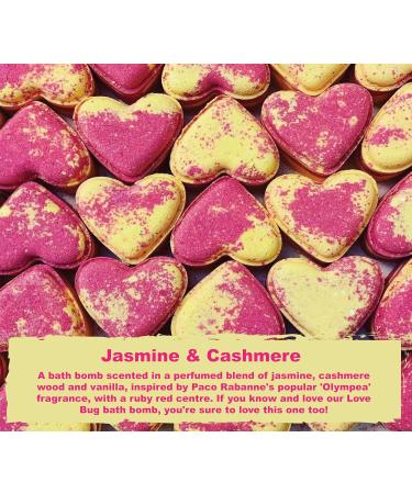 LuxFizz Variety Box | Premium & Luxury Bath Bombs Gift Set for Her Him Mom Kids Birthday or just to Treat Yourself! | 3 Fizzy Love Heart-Shaped Handmade Bath Bombs and 3 Whipped Soaps | UK Made - Buy Online on GoSupps.com