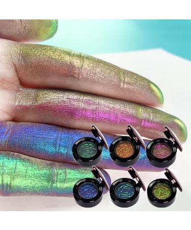 CHARMACY Duochrome Insane Shifters Chameleon Eyeshadow - Metallic Eye Looks - Vegan & Cruelty Free - 1.9g (504) - Buy Online on GoSupps.com
