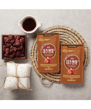 Kwangdong Jujube Ssang Hwa Jin Tea - 10 Pouches for Energy, Immune Support & Cold Relief - Buy Online on GoSupps.com