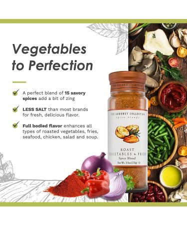 The Gourmet Collection Roast Vegetables & Fries Spice Blend - 5.9 oz - Buy Online on GoSupps.com