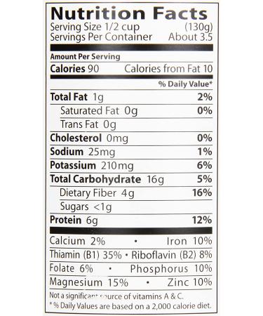 Eden Organic Black Eyed Peas  15 oz Can  No Salt  Non-GMO  Gluten Free  Vegan  Kosher  U.S. Grown  Heat and Serve  No Preservative  Macrobiotic - Buy Online on GoSupps.com