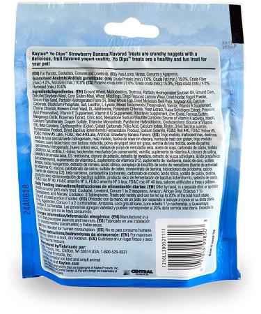 Kaytee Yo Dips Strawberry Banana Treat for All Pet Birds 3.5 oz - Buy Online on GoSupps.com