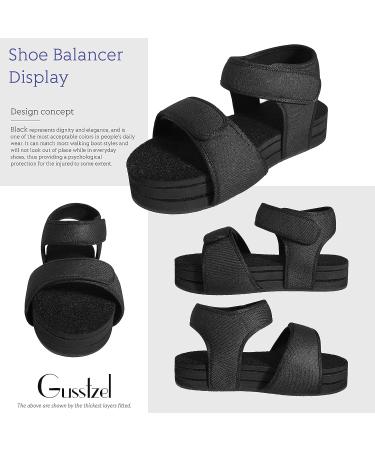 GUSSTZEL Professional Shoe Lift for Uneven Legs | Shoe Balancer & Leveler for Men & Women | Size Medium 8.5-10.5 Men & 9-11 Women - Buy Online on GoSupps.com