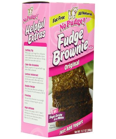 Buy No Pudge! Fat Free Fudge Brownie Mix - Original 13.7 oz (Pack of 6) - Guilt-Free Baking - Buy Online on GoSupps.com