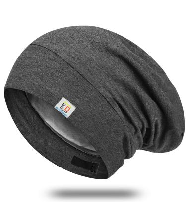 Silk Bonnet Sleep Cap for Women and Men Soft and Comfortable of Night Cap Adjustable