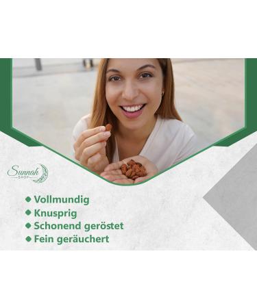 Sunnah Shop 5kg BBQ Roasted & Smoked Almonds | Crunchy Vegan Protein Snack | Hearty Smoke Aroma & Salted Flavor - Buy Online on GoSupps.com