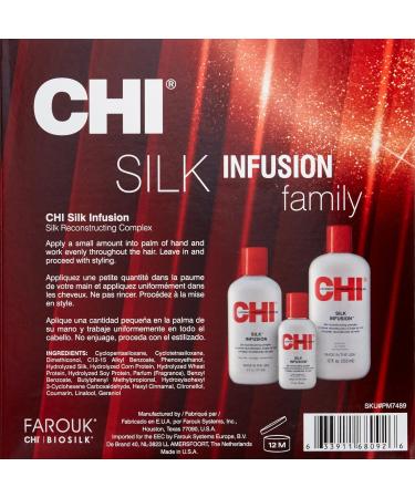 CHI Silk Infusion 3-Pack Hair Cream - 20 Fl Oz (x3) - Buy Online on GoSupps.com