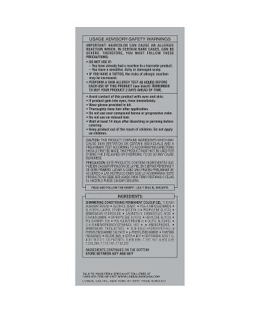 L'Oreal Paris Feria 11.11 Icy Blonde Permanent Hair Color - Ultra Cool Blonde Dye - Buy Online on GoSupps.com