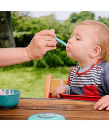 TUM TUM 3pc Swapsie Weaning Spoons Set - Double Ended Baby Spoons (Blue) - BPA & Dishwasher Safe - Buy Online on GoSupps.com