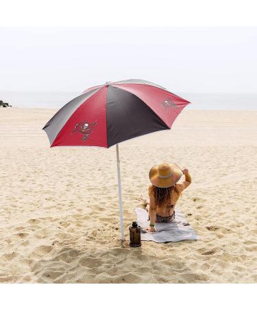 FOCO Tampa Bay Buccaneers NFL Beach Umbrella - Buy Online on GoSupps.com