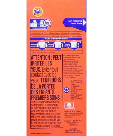 Tide HE Turbo Power Laundry Detergent Original Scent 1.1kg (30 Loads) - Fast-Acting Formula - Buy Online on GoSupps.com