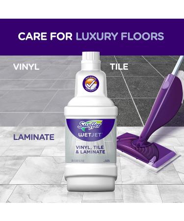 Swiffer WetJet Multi-Purpose Floor Cleaner Solution Refill - 1.25L (2 Pack) - For Vinyl, Tile & Laminate Floors - Buy Online on GoSupps.com