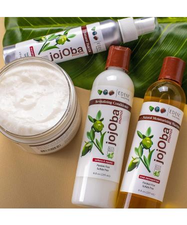 EDEN BodyWorks JoJoba Monoi Deep Conditioner | 16 oz | Hair Repair & Softening Treatment - Buy Online on GoSupps.com