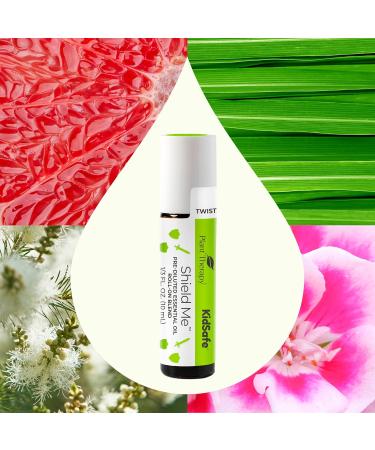 Plant Therapy KidSafe Shield Me Essential Oil Blend Pre-Diluted Roll On 10 mL (1/3 oz) & KidSafe Itch Away Essential Oil Blend Pre-Diluted Roll-On 10 mL (1/3 oz) - Buy Online on GoSupps.com