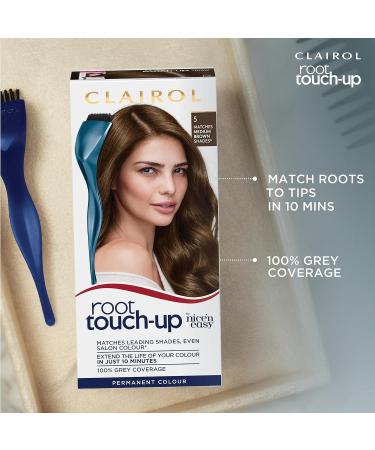 Clairol Nice'n Easy Root Touch-Up Permanent 2 Black Hair Dye - Single Pack - Buy Online on GoSupps.com