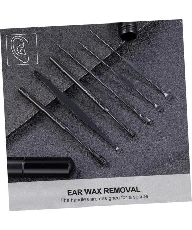 ORFOFE 6pcs Spiral Ear Wax Removal Tool Set Ear Cleaning Kit Safe for Adults for Travel - Buy Online on GoSupps.com