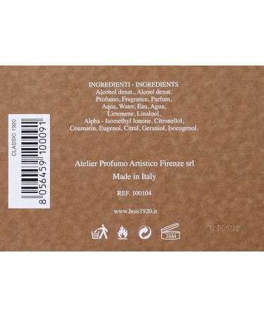 Bois 1920 CLASSIC Eau De Parfume Spray 3.4 Ounce - Buy Online on GoSupps.com