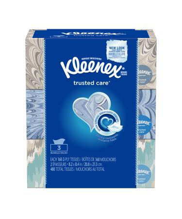 Kleenex Facial Tissues - 160 ct - 3 pk