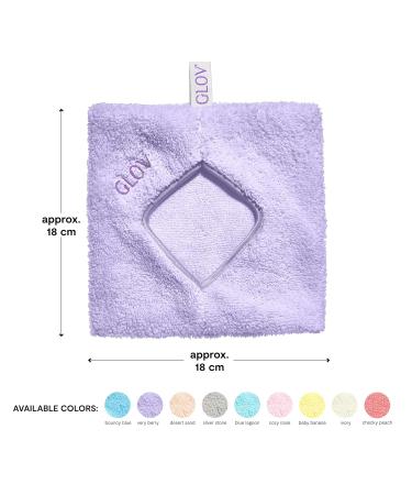Comfort Colour Edition Bouncy Blue Makeup Removal Glove by GLOV - Eco-Friendly & Reusable - Buy Online on GoSupps.com