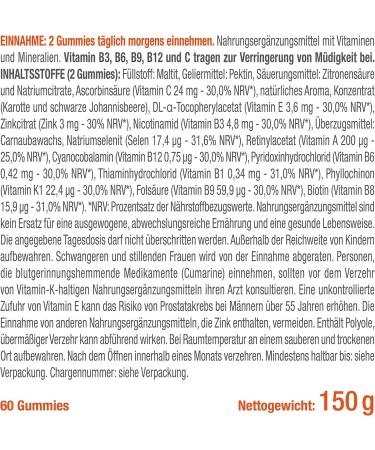 Vegan Multivitamin C Gummies for Kids - Sugar-Free Immune Boosting Orange Flavor with B Complex & Zinc | 100% Gelatin-Free - Buy Online on GoSupps.com