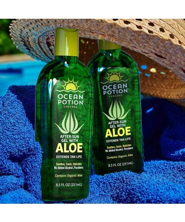 Buy Ocean Potion Aloe Vera Gel 8.5oz - Soothing Skin Relief | International Shipping Available - Buy Online on GoSupps.com