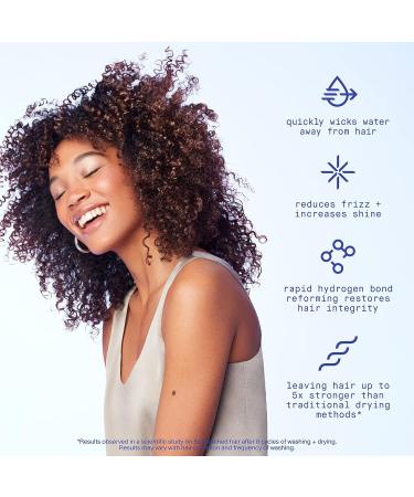 AQUIS Whitecap Towel Hair-Drying Tool | Ultra-Absorbent Recycled Microfiber - Buy Online on GoSupps.com