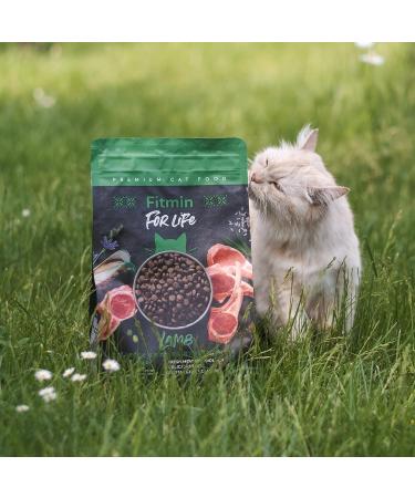 Fitmin for Life Adult Cat - Lamb - Dry food for sterilized adult cats - Complete food for adult cats - New recipe - 8 kg - Buy Online on GoSupps.com