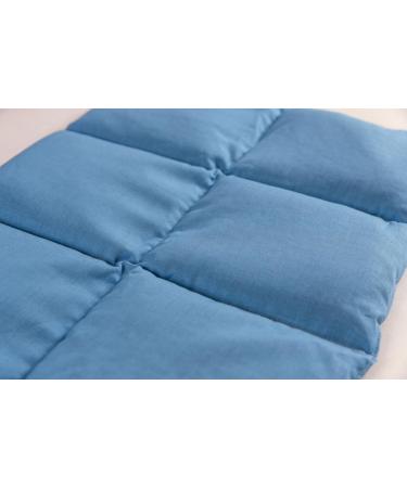 Country of Giraffe Large Rapeseed Pillow - 40x30cm Heat Pillow for Back & Abdominal Support - Light Blue Grain Pillow - Buy Online on GoSupps.com