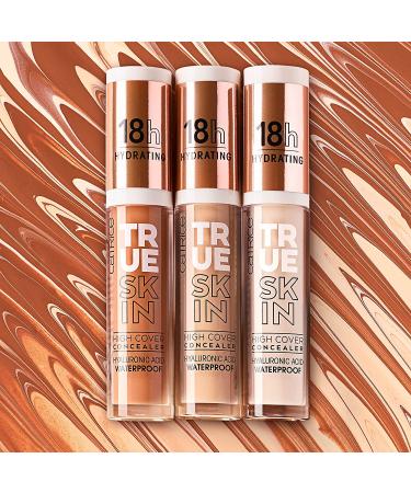 Catrice True Skin High Cover Concealer | Waterproof & Lightweight | Hyaluronic Acid, 18-Hour Wear | Vegan, Cruelty-Free, Gluten-Free | Neutral Ivory - Buy Online on GoSupps.com