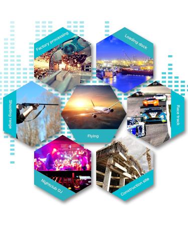 2021 Waterproof Reusable Silicone Ear Plugs - 8 Pairs for Sleeping, Swimming, and Snoring - 32dB Noise Cancelling - Highest NRR - Buy Online on GoSupps.com