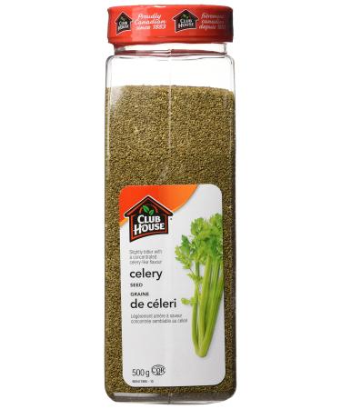 Club House Quality Natural Herbs and Spices Celery Seed 500g