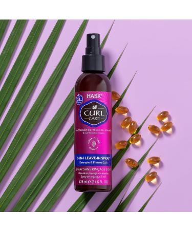 HASK Curl Care 5-in-1 Leave-In Spray Conditioner Bundle - Vegan, Cruelty-Free, Color Safe - Buy Online on GoSupps.com