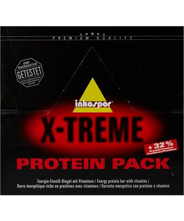  inkospor Inkospor X-Treme Protein Protein Bars White Chocolate 24 x 35 g - Buy Online on GoSupps.com