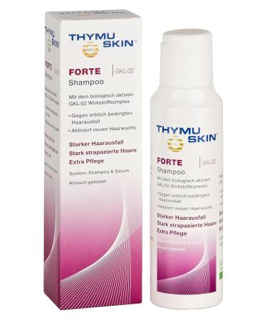 THYMUSKIN Forte Shampoo - 100ml | Effective Hair Loss Treatment | International Shipping Available - Buy Online on GoSupps.com