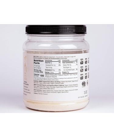 SMART Pressed Juice Vegan Vanilla Protein Powder | Organic Clean Plant-Based Protein Shake | Best Detox Smoothie | 20 Servings | Made in the USA - Buy Online on GoSupps.com