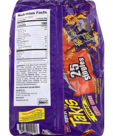 Takis Fuego Mini (25 Bags-1.2Oz) - Buy Online on GoSupps.com