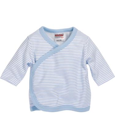 Playshoes Unisex Kid's Fl gelhemd Langarm Ringel Baby Top 56 Bleu