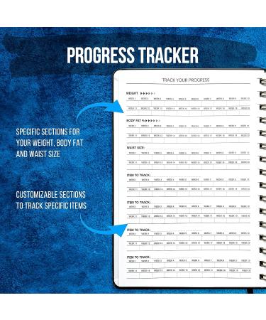 Fitness Journal Exercise Planner- 5.9 x 8.5 inches- Track and Record Your Workouts- Monitor Your Progress With This Easy to Follow Daily Journal   Wellness Journal   Workout Journal   Workout Book - Buy Online on GoSupps.com