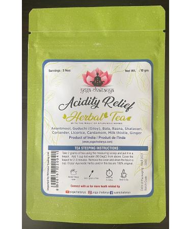 Yoga Chaitanya Acidity Relief Herbal Tea-Caffeine free-Loose Leaf (50 gm) - Buy Online on GoSupps.com