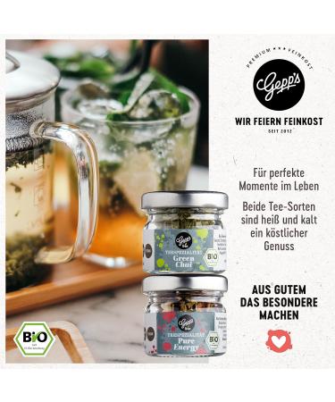 Gepps Delicatessen Mini Tea Set | Premium Tea Gift Set with 5 Organic Tea Mibles | Perfect for Tea Lovers & Unique Gift Idea - Buy Online on GoSupps.com