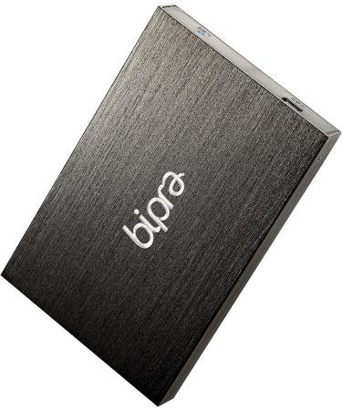 BIPRA 320Gb 320 Gb 2.5 Inch External Hard Drive Portable USB 2.0 - Black - Ntfs