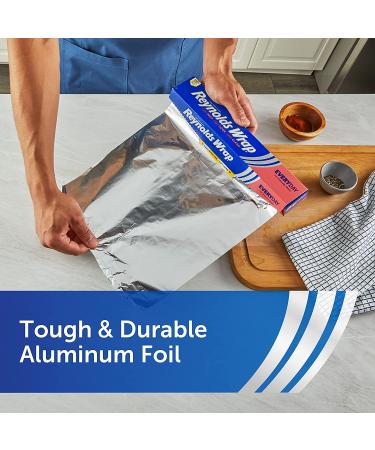 Reynolds Wrap Aluminum Foil 200 Sq Ft - Heavy Duty Kitchen essential for Cooking and Storage - Buy Online on GoSupps.com