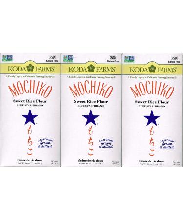 Mochiko Sweet Rice Flour (Pack of 3) 1 Pound (Pack of 3)